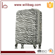 Custom Printed Spinner Trolley Suitcase Luggage Wholesale